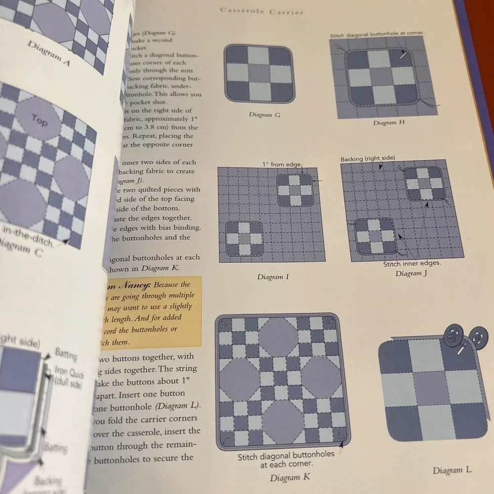 Nancy Zieman‎ 10 20 30 Minutes to Quilt Hardcover Book 2000 Sewing with Nancy